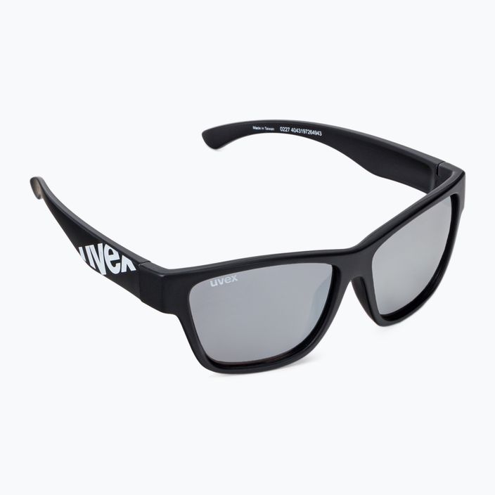 UVEX vaikiški akiniai nuo saulės Sportstyle 508 black mat/litemirror silver 53/3/895/2216