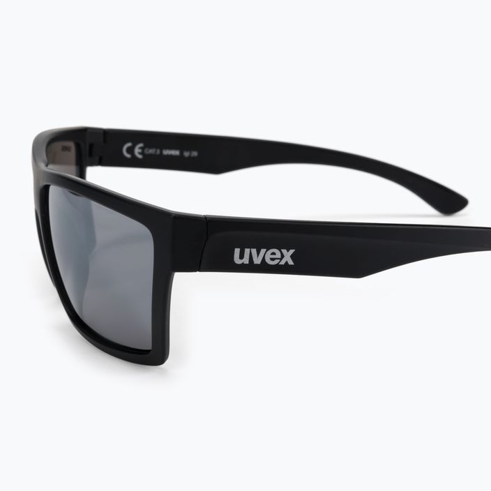 UVEX akiniai nuo saulės Lgl 29 black mat/mirror silver 53/0/947/2216 4
