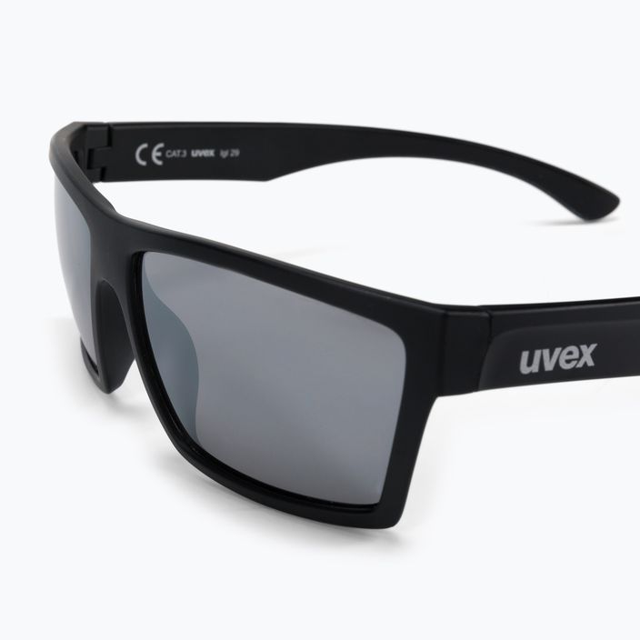 UVEX akiniai nuo saulės Lgl 29 black mat/mirror silver 53/0/947/2216 5