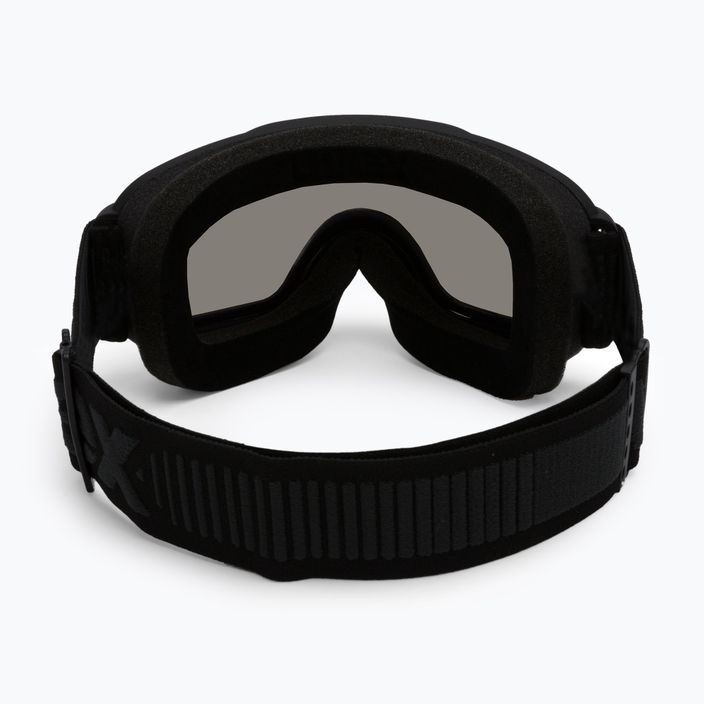 UVEX Downhill 2000 S LM slidinėjimo akiniai juodi matiniai / veidrodiniai sidabriniai / skaidrūs 55/0/438/2026 3