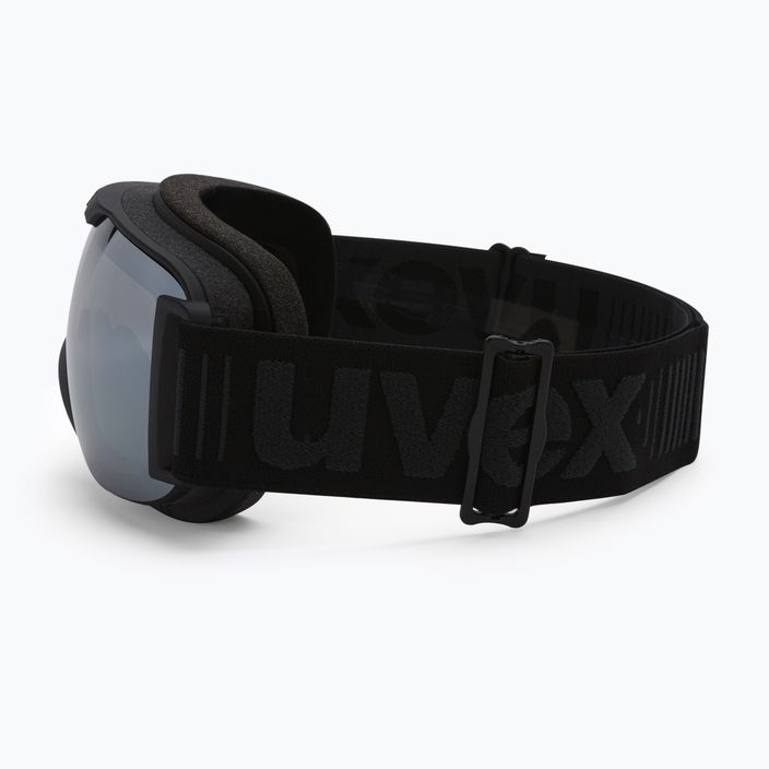 UVEX Downhill 2000 S LM slidinėjimo akiniai juodi matiniai / veidrodiniai sidabriniai / skaidrūs 55/0/438/2026 4