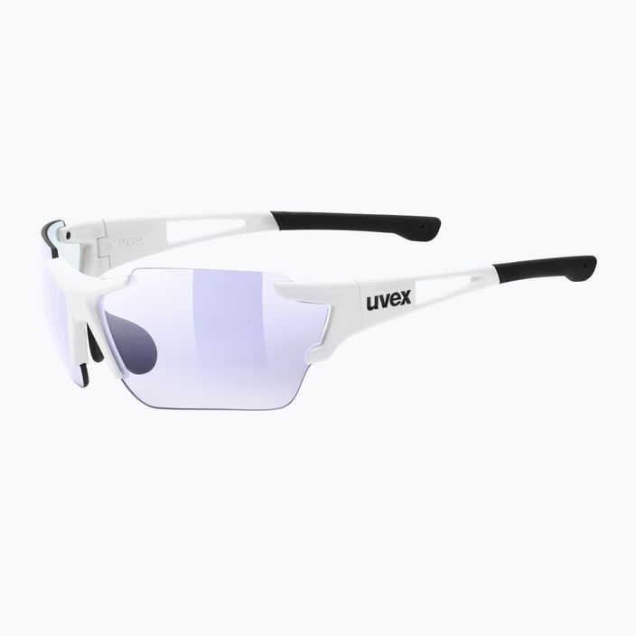 UVEX Sportstyle 803 R V white/litemirror blue dviratininkų akiniai 53/0/971/8803 5