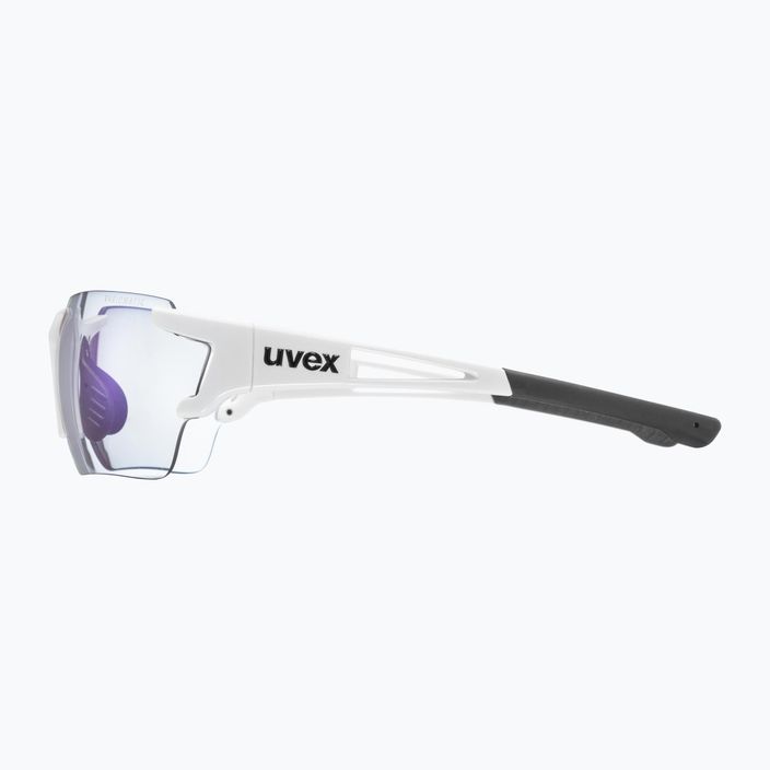 UVEX Sportstyle 803 R V white/litemirror blue dviratininkų akiniai 53/0/971/8803 7