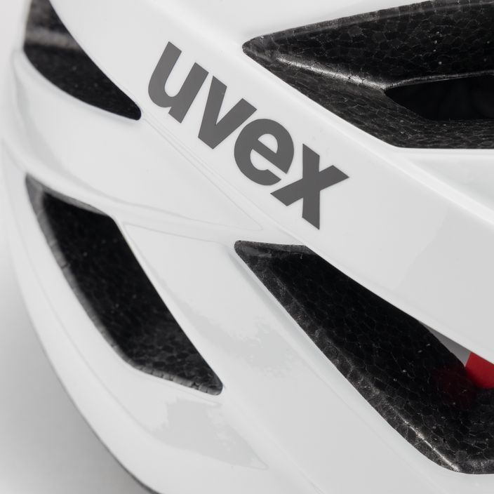 Vyriškas dviratininko šalmas UVEX I-vo 3D baltas 41/0/429/01 7