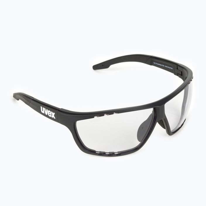 UVEX Sportstyle 706 V juodi matiniai/variomatiniai dūminiai akiniai nuo saulės 53/2/005/2201