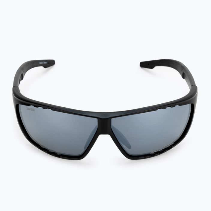 UVEX Sportstyle 706 CV juodi matiniai/šviesiai sidabriniai akiniai nuo saulės 53/2/018/2290 3