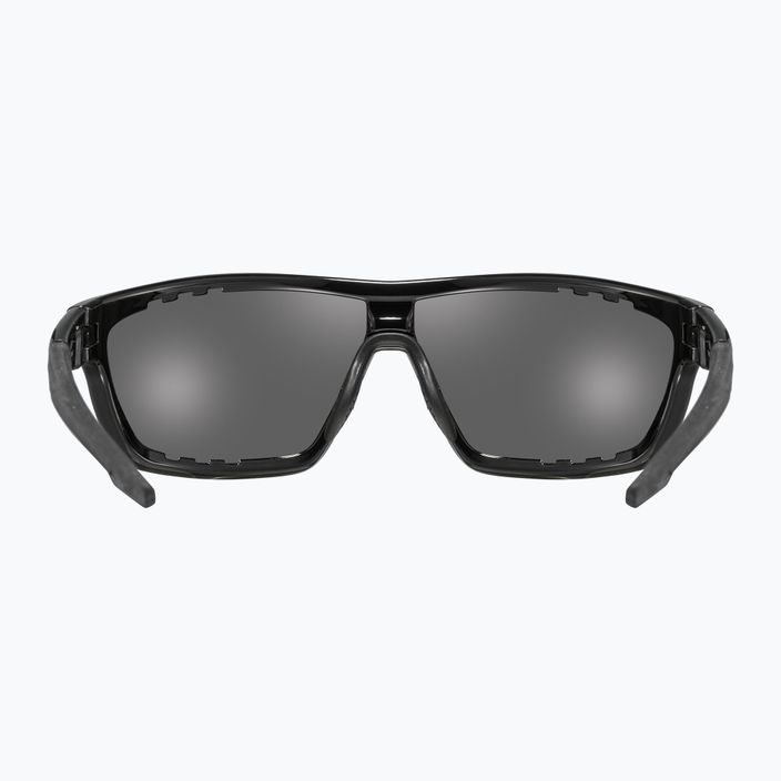 UVEX Sportstyle 706 juodi/šviesiai sidabriniai akiniai nuo saulės 53/2/006/2216 9