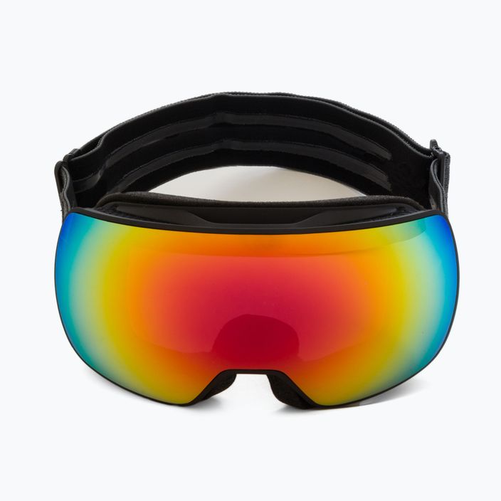 Slidinėjimo akiniai UVEX Compact FM juodas matinis veidrodis rainbow rose 55/0/130/20 2