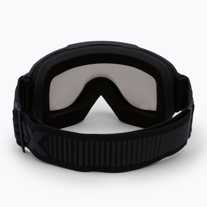 UVEX Downhill 2000 FM slidinėjimo akiniai juodi matiniai / veidrodiniai sidabriniai / skaidrūs 55/0/115/2030 3