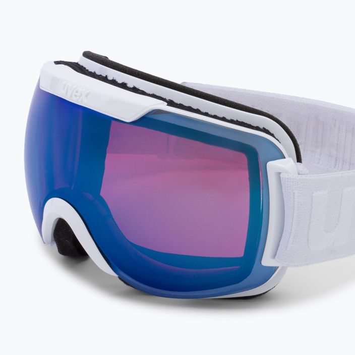 Slidinėjimo akiniai UVEX Downhill 2000 FM white/blue 55/0/115/1024 5