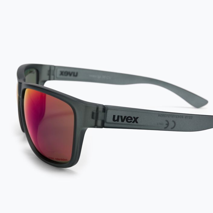 UVEX akiniai nuo saulės Lgl 36 CV pilka/colorvision mirror plasma S5320175598 4