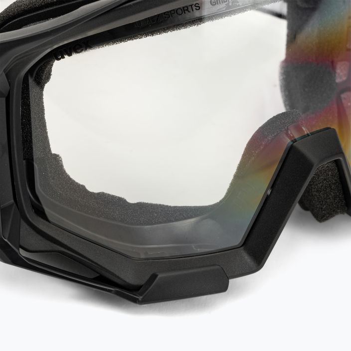 UVEX dviratininkų akiniai Athletic black matt/clear 55/0/524/2028 5