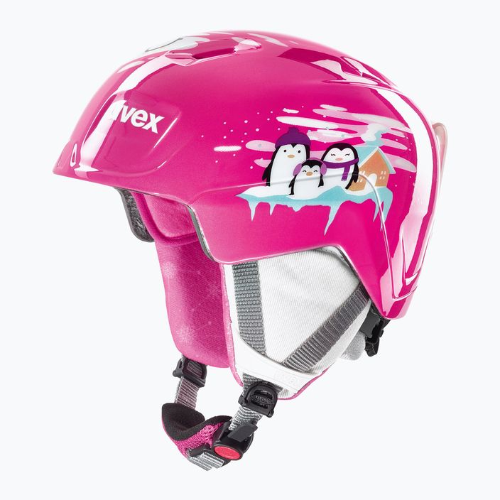Vaikiškas slidinėjimo šalmas UVEX Manic pink 56/6/226/9101 8