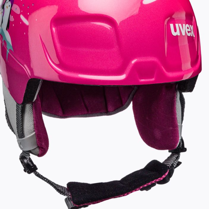 Vaikiškas slidinėjimo šalmas UVEX Manic pink 56/6/226/9101 6