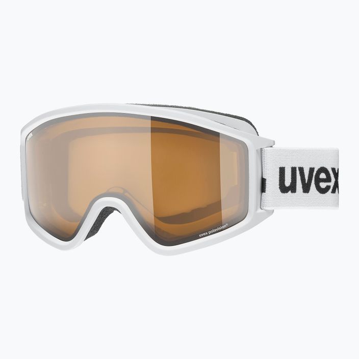 UVEX slidinėjimo akiniai G.gl 3000 P white mat/polavision brown clear 55/1/334/10 6