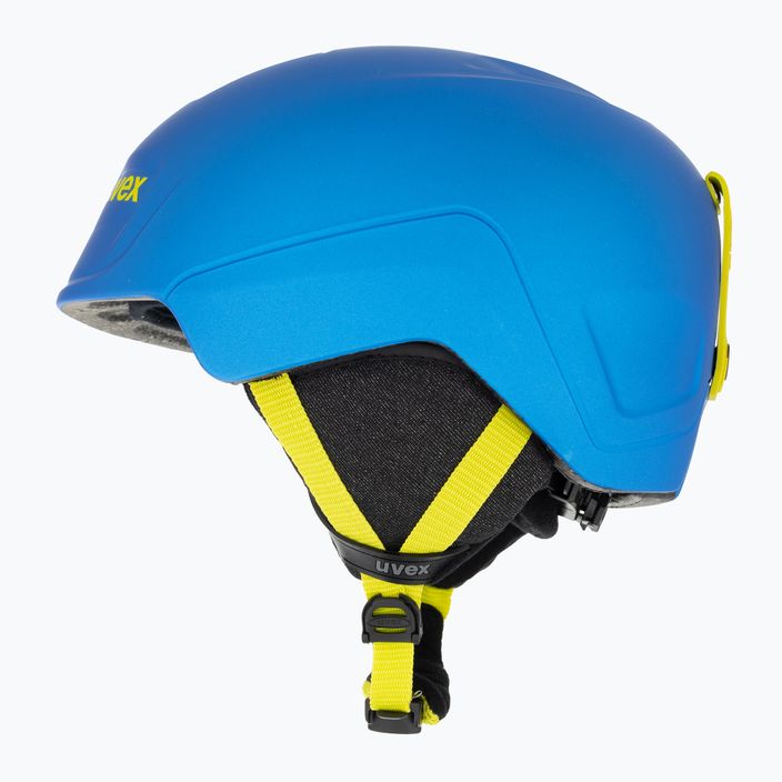 Vaikiškas slidinėjimo šalmas UVEX Manic Pro blue/lime matt 5
