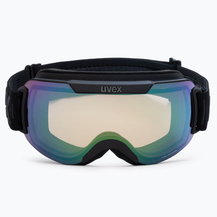 Slidinėjimo akiniai UVEX Downhill 2000 V black/mirror green variomatic 55/0/123/21 2