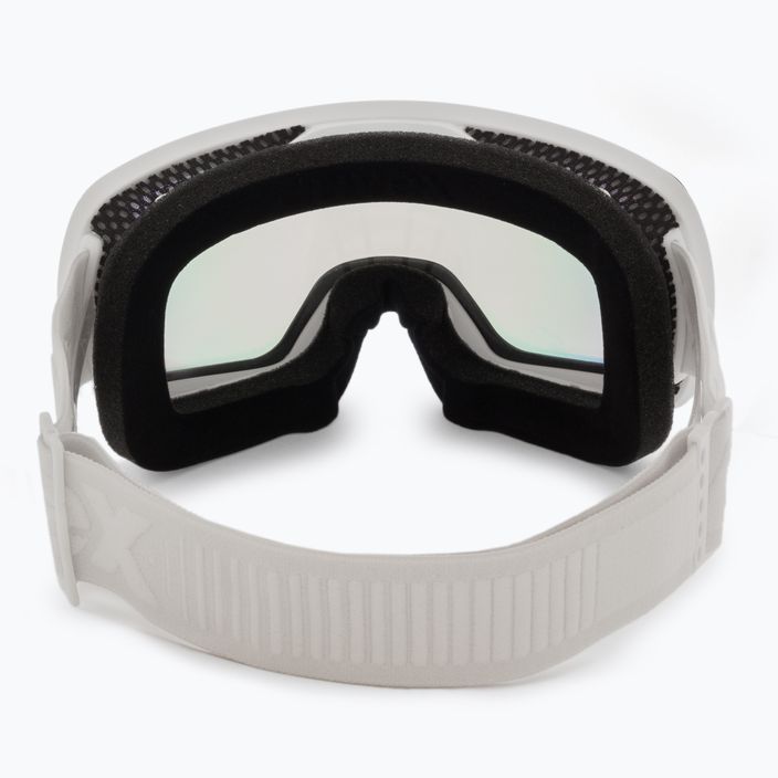 Slidinėjimo akiniai UVEX Compact V white/mirror rainbow variomatic 55/0/142/10 3