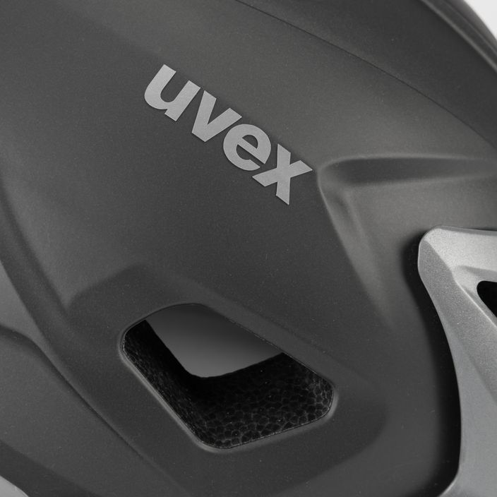 UVEX Quatro Integrale dviratininko šalmas pilkos spalvos 410970 08 7