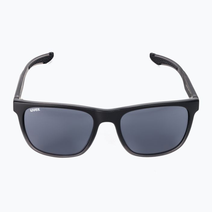 UVEX akiniai nuo saulės Lgl 42 juodi skaidrūs / veidrodiniai sidabriniai 53/2/032/2916 3