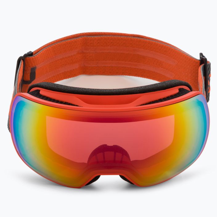 Slidinėjimo akiniai UVEX Compact FM oranžiniai matiniai/veidrodiniai rainbow rose 55/0/130/30 2