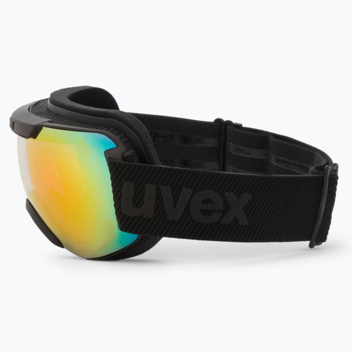 Slidinėjimo akiniai UVEX Downhill 2000 FM black mat/rainbow rose 55/0/115/26 4