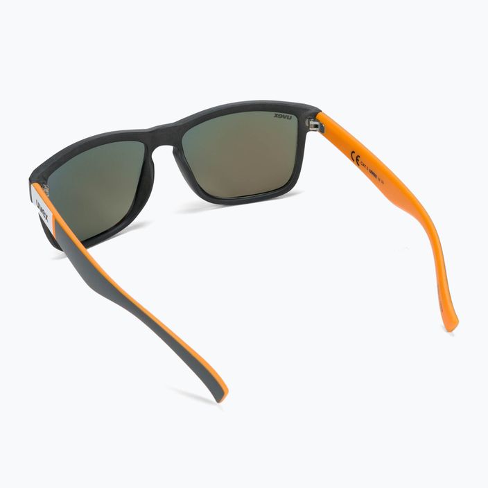UVEX akiniai nuo saulės Lgl 39 pilka matinė oranžinė/mirror orange 53/2/012/5616 2