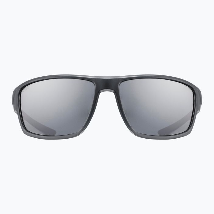 Dviračių akiniai UVEX Sportstyle 230 black mat/litemirror silver 53/2/069/2216 7