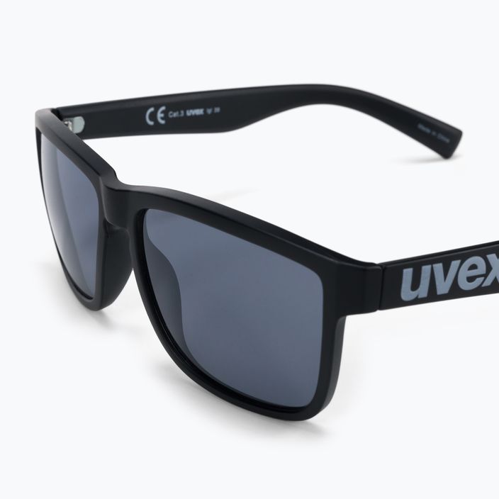 UVEX akiniai nuo saulės Lgl 39 black mat/mirror silver 53/2/012/2216 5