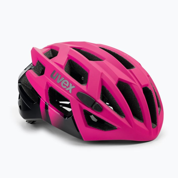 Vyriškas dviratininko šalmas UVEX Race 7 rožinės spalvos 41/0/968/06