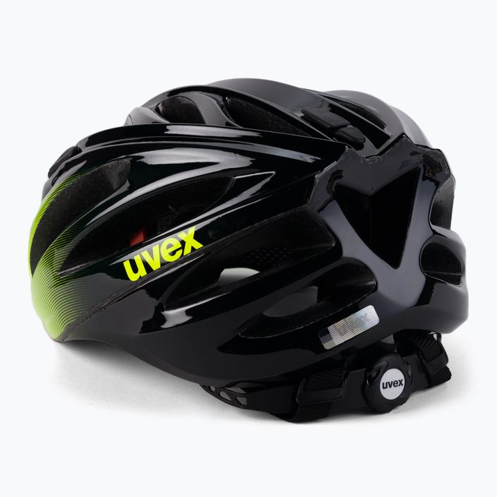 UVEX Boss Race dviratininko šalmas juodas/geltonas S4102292015 4
