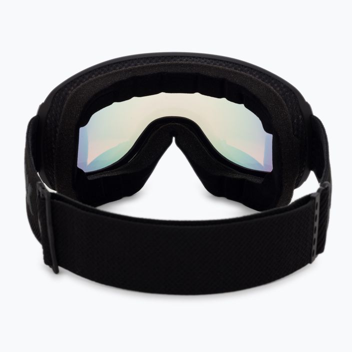 UVEX Downhill 2100 V slidinėjimo akiniai juodi matiniai/veidrodiniai vaivorykštiniai variomatiniai/skaidrūs 55/0/391/2030 3