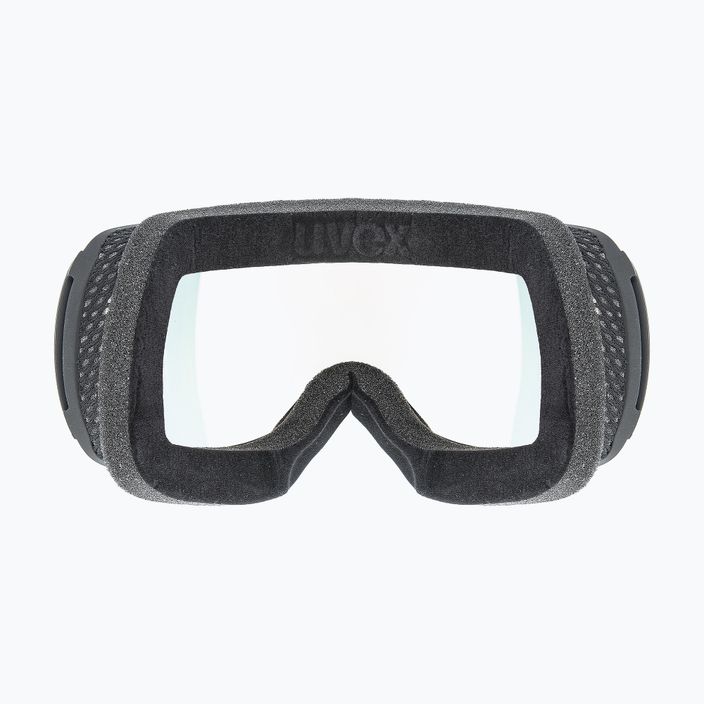 UVEX Downhill 2100 V slidinėjimo akiniai juodi matiniai/veidrodiniai vaivorykštiniai variomatiniai/skaidrūs 55/0/391/2030 9