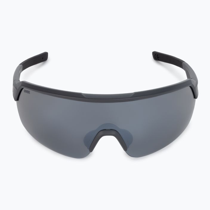 UVEX Sportstyle 227 pilki matiniai / veidrodiniai sidabriniai dviratininko akiniai S5320665516 3