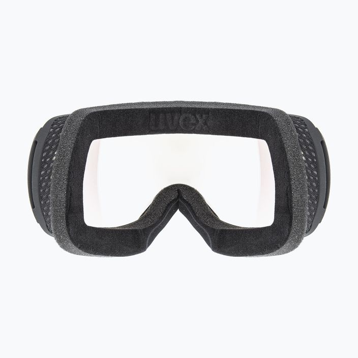 Slidinėjimo akiniai UVEX Downhill 2100 V black mat/mirror green variomatic/clear 55/0/391/2130 8