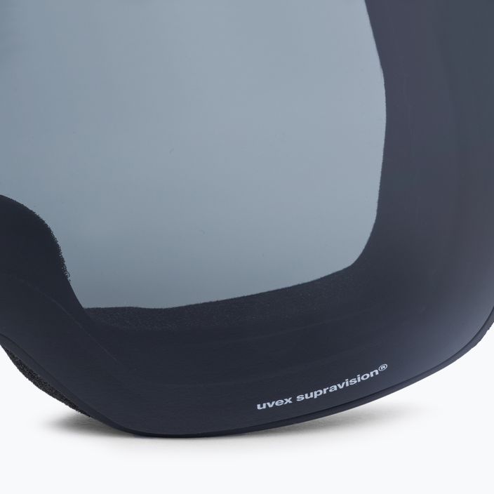 Slidinėjimo akiniai UVEX Compact FM black matt/mirror black clear 55/0/130/25 5
