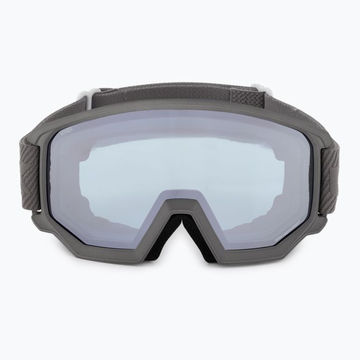 UVEX Athletic FM slidinėjimo akiniai rhino matiniai/veidrodiniai sidabriniai mėlyni 55/0/520/5230 2