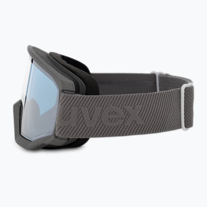 UVEX Athletic FM slidinėjimo akiniai rhino matiniai/veidrodiniai sidabriniai mėlyni 55/0/520/5230 4