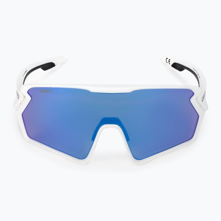 UVEX Sportstyle 231 balti matiniai/mėlyni dviratininko akiniai S5320658806 3
