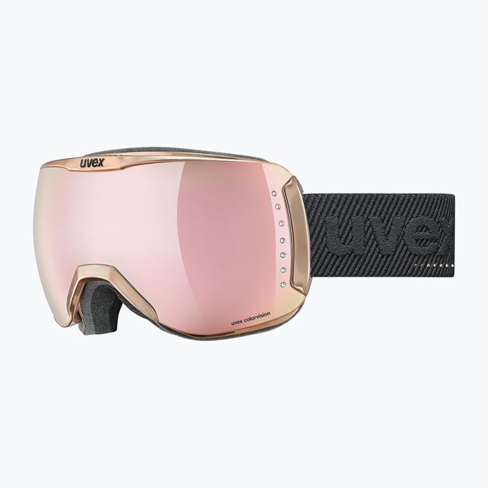 UVEX slidinėjimo akiniai Dh 2100 WE rose chrome/mirror rose colorvision green 55/0/396/0230 7