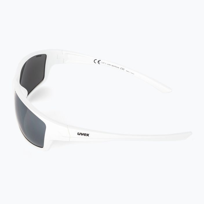 Dviračių akiniai UVEX Sportstyle 230 white mat/litemirror silver 53/2/069/8816 4