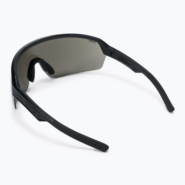 UVEX Sportstyle 227 black matt/mirror silver dviratininkų akiniai S5320662216 2