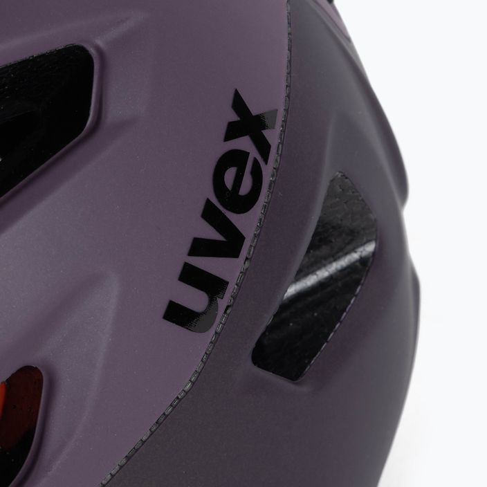 UVEX dviratininko šalmas Finale 2.0 purpurinės spalvos S4109671215 7