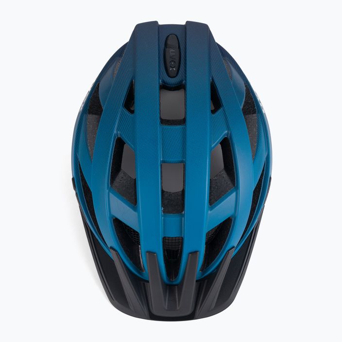 UVEX dviratininko šalmas I-vo CC juodai mėlynas S4104233315 6
