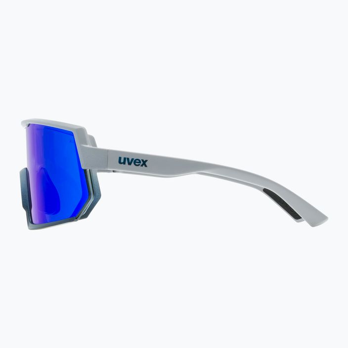 UVEX Sportstyle 235 rhino deep space mat/mirror blue dviratininkų akiniai 53/3/003/5416 6