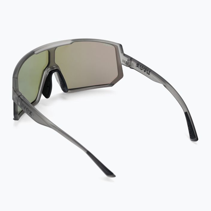 UVEX Sportstyle 235 dūminiai matiniai / veidrodiniai žali dviratininkų akiniai S5330035516 2