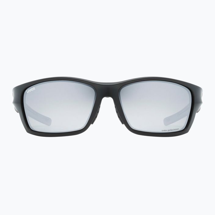 Dviratininko akiniai UVEX Sportstyle 232 P black mat/polavision mirror silver S5330022250 7