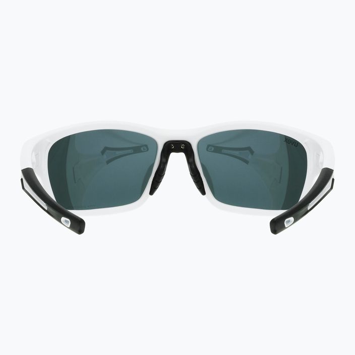 Dviratininko akiniai UVEX Sportstyle 232 P white mat/polavision mirror silver S5330028850 8