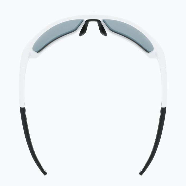 Dviratininko akiniai UVEX Sportstyle 232 P white mat/polavision mirror silver S5330028850 9