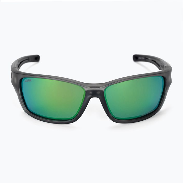 UVEX Sportstyle 232 P dūminiai matiniai/poliarinio matymo veidrodiniai žali dviratininkų akiniai S5330025170 3